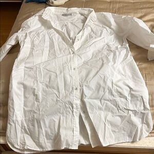 Classic White Button Down Shirt